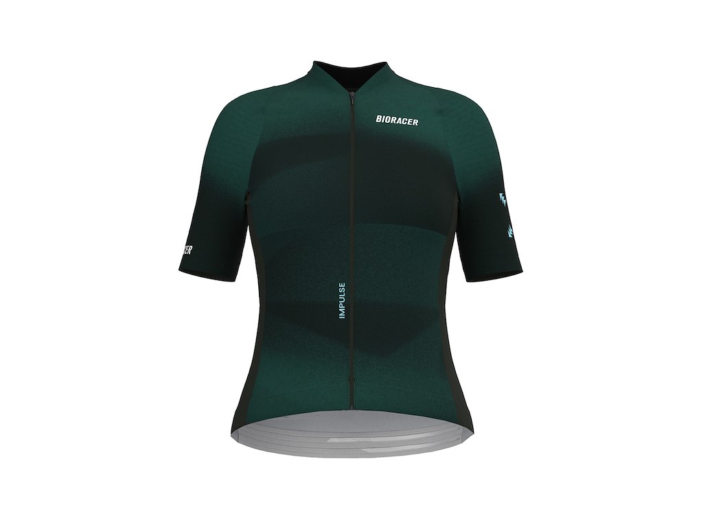 Bioracer Icon Jersey - Cykeltrøje - Korte Ærmer - Dame - Emerald Green - 2XL