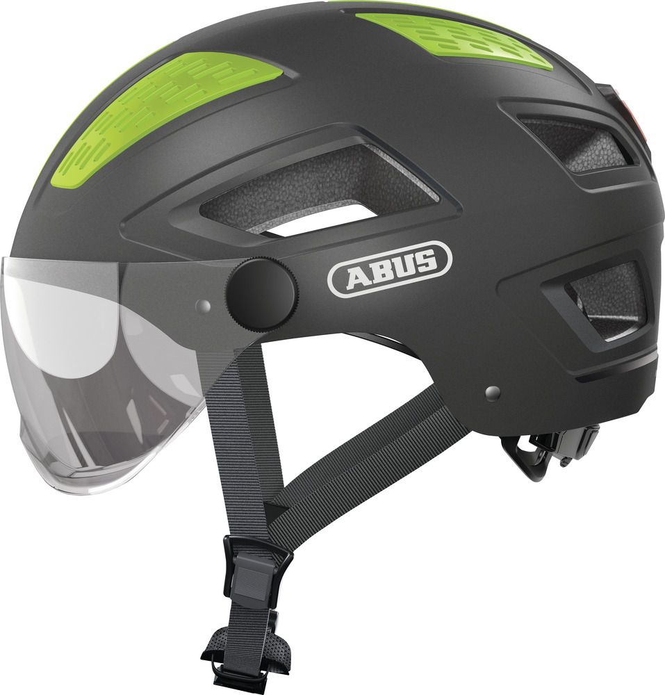 Abus Cykelhjelm Hyban 2.0 Ace, titan - Large (56-61 cm)