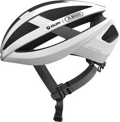 Abus Viantor Quin polar white cykelhjelm - Large (57-61 cm) / Hvid