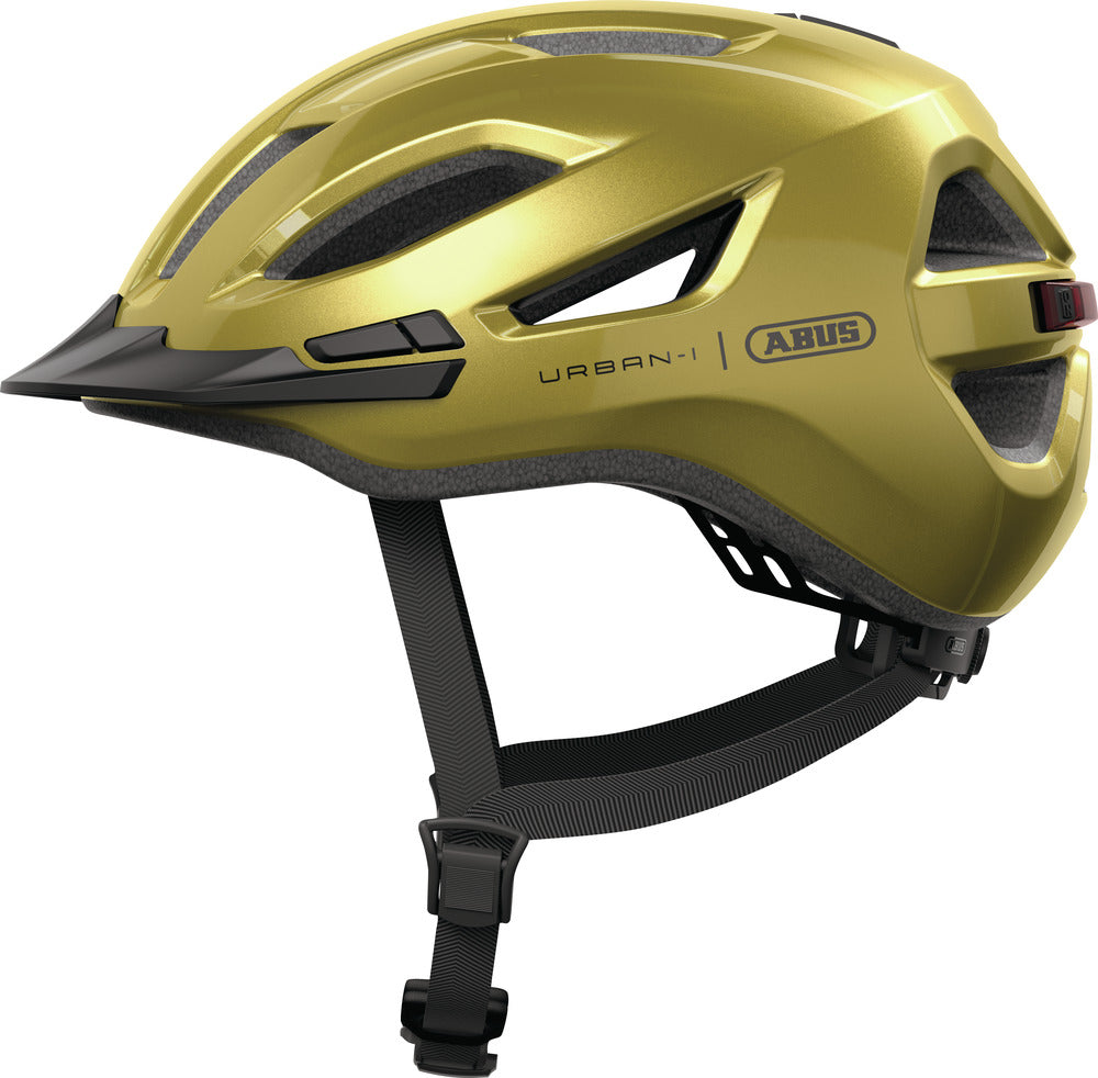 Abus Urban-I 4.0 honey yellow - cykelhjelm - Small (51-55 cm)