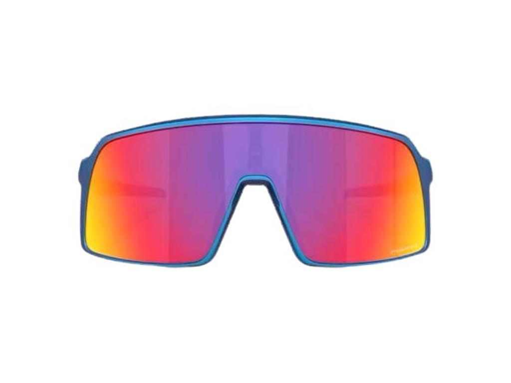 Oakley Sutro - Cykelbriller - Prizm Road - Matte cyan/blue colorshift
