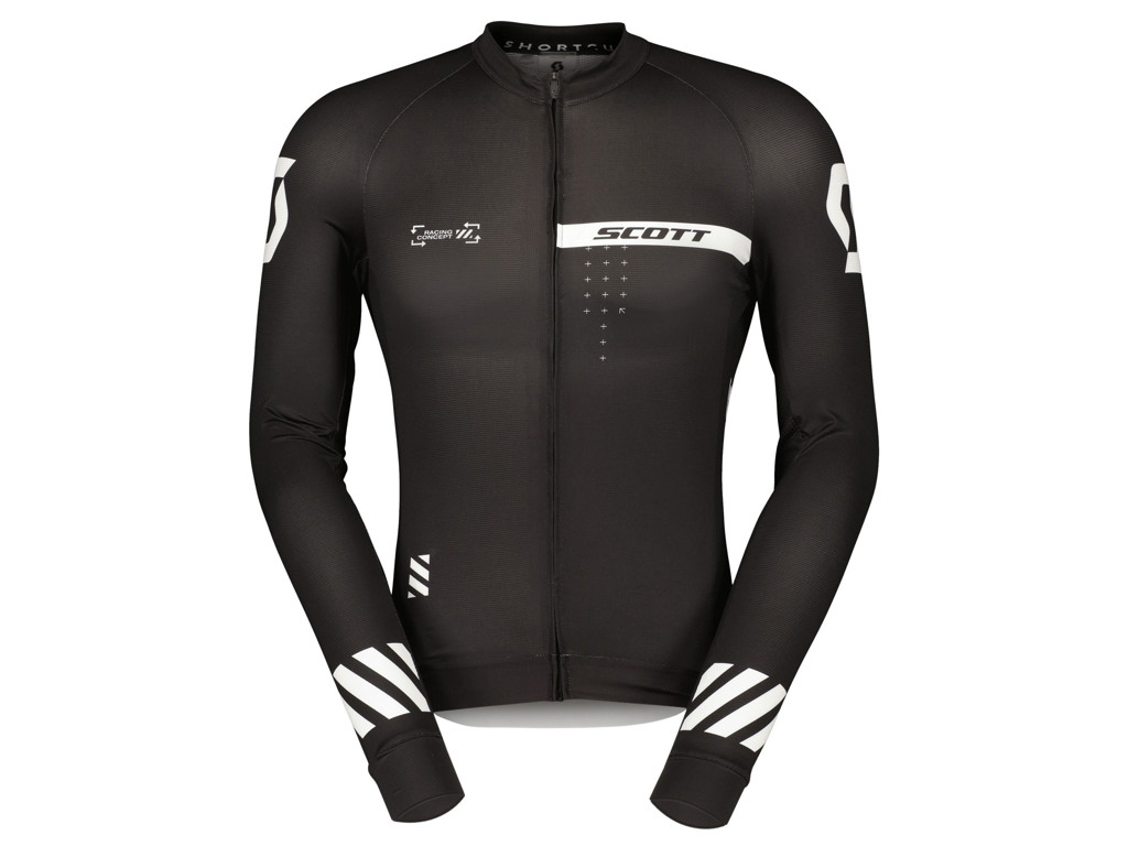 SCOTT RC Pro - Cykeltrøje - Lange Ærmer - Sort - Str. L