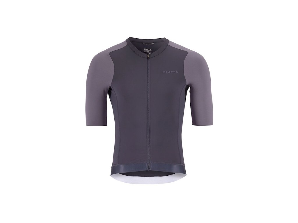 Craft Endur Training Jersey - Cykeltrøje - Korte Ærmer - Herre - Greystone/Purple - 2XL