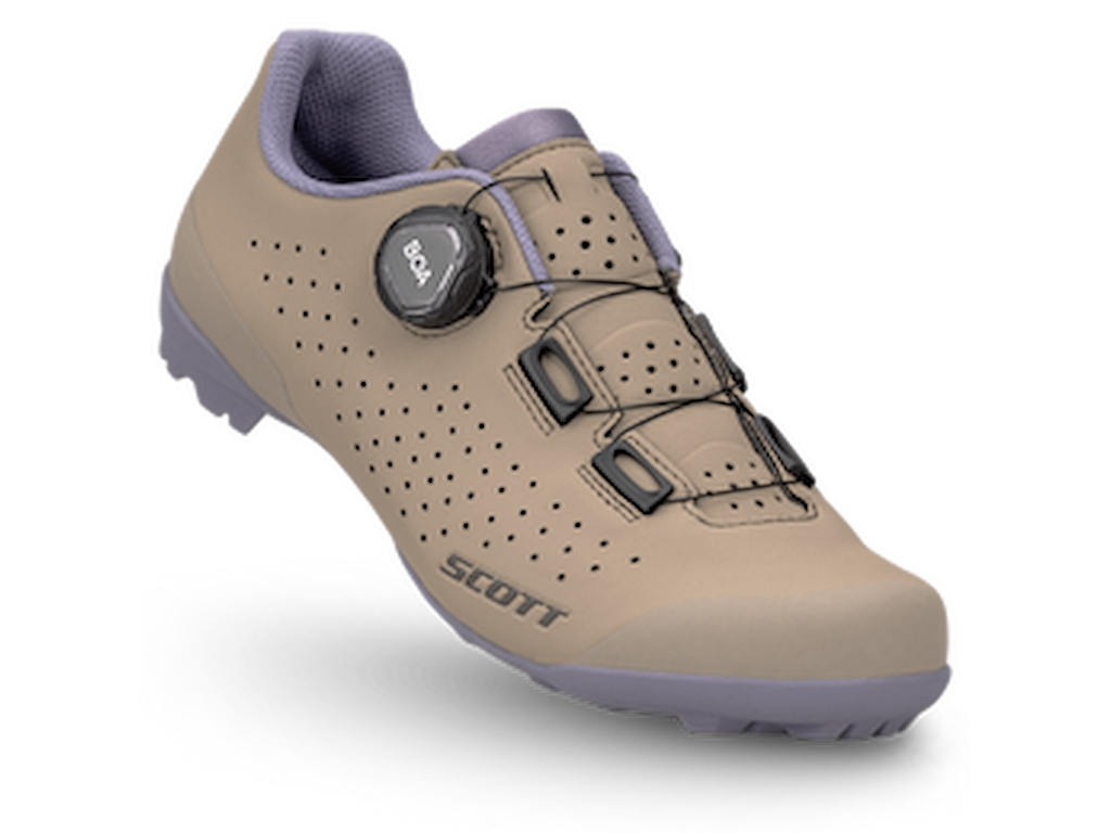 SCOTT Gravel Pro - Cykelsko - Dame - Beige/Pink - Str. 37.0