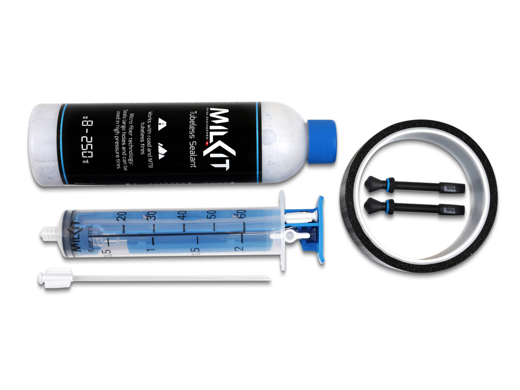 Milkit - Conversion Kit - 45 mm ventiler - 25 mm Fælgtape