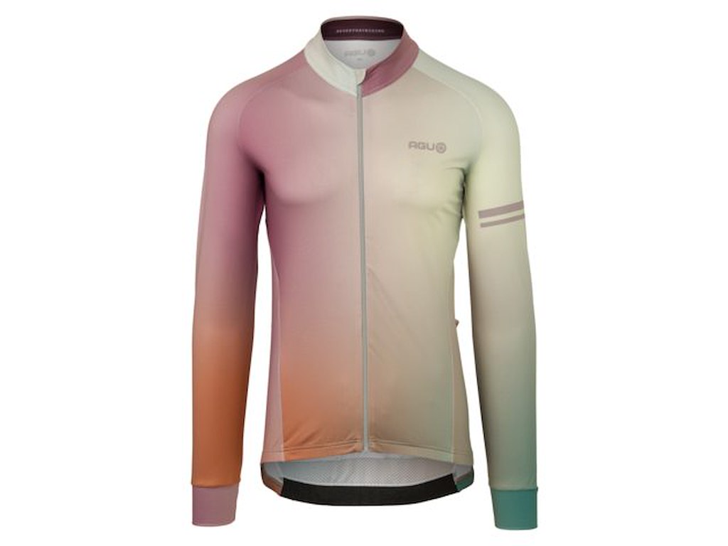 AGU Performance Gradient Jersey - Cykeltrøje - Lange ærmer - Herre - Mystic Green - 3XL