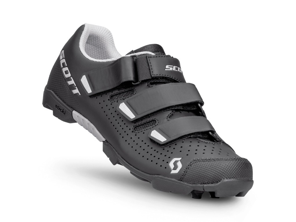 SCOTT Comp RS MTB cykelsko sort/sølv dame (Skostørrelse: 41)