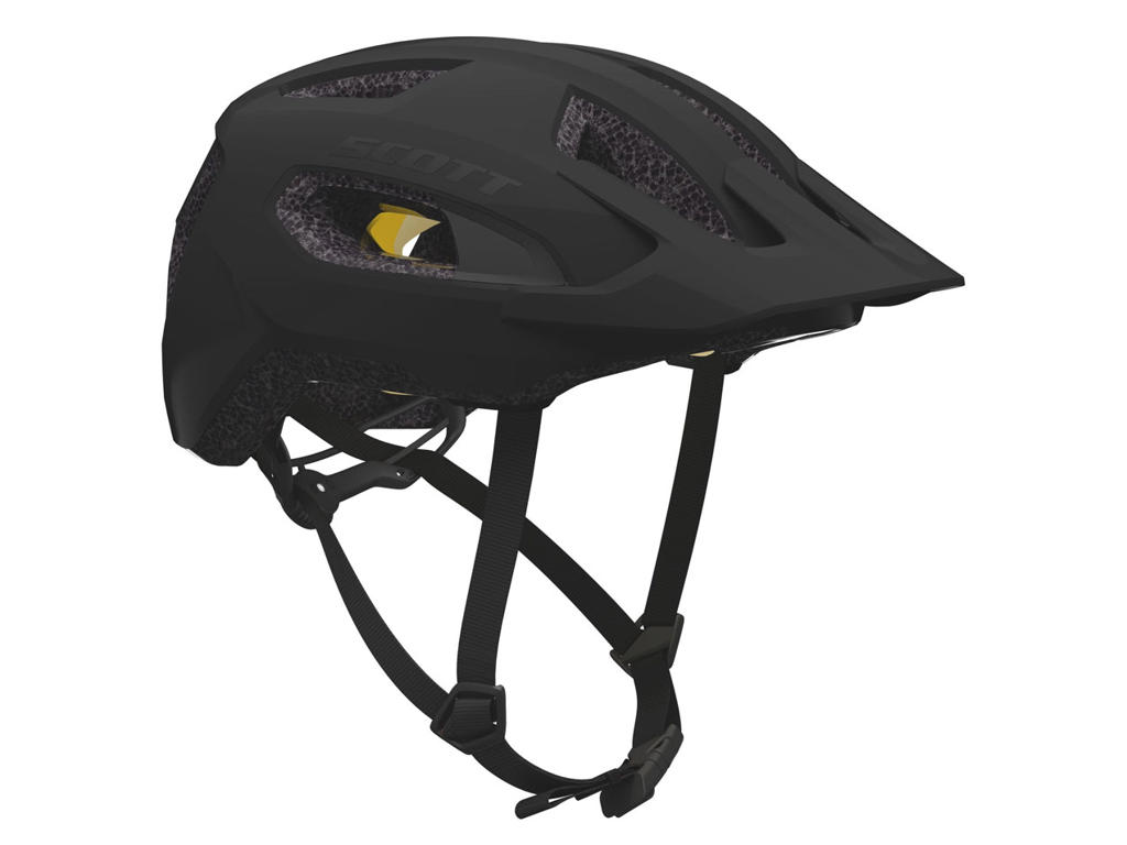 SCOTT Supra Plus - Cykelhjelm - Mat Sort - Str. 52-57 cm