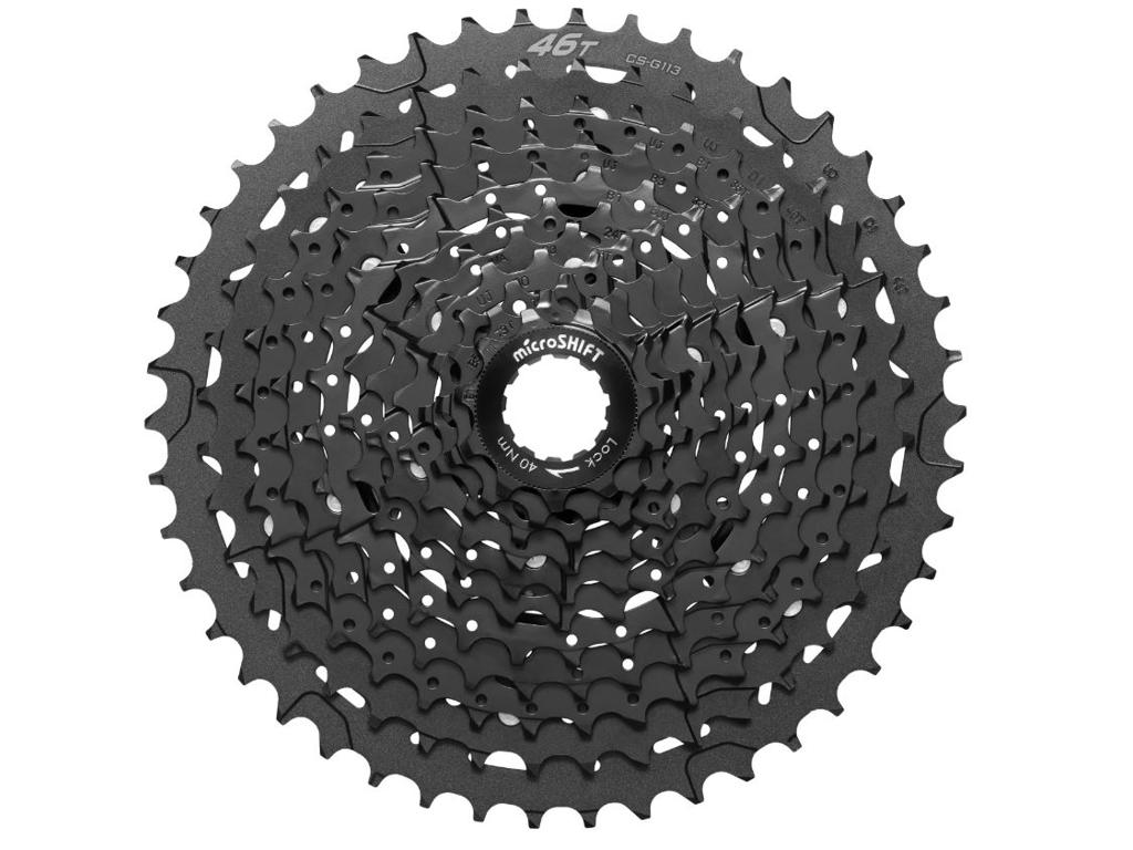 MicroSHIFT XCD Kassette - 10 Speed - 11-46T - Alu Spider