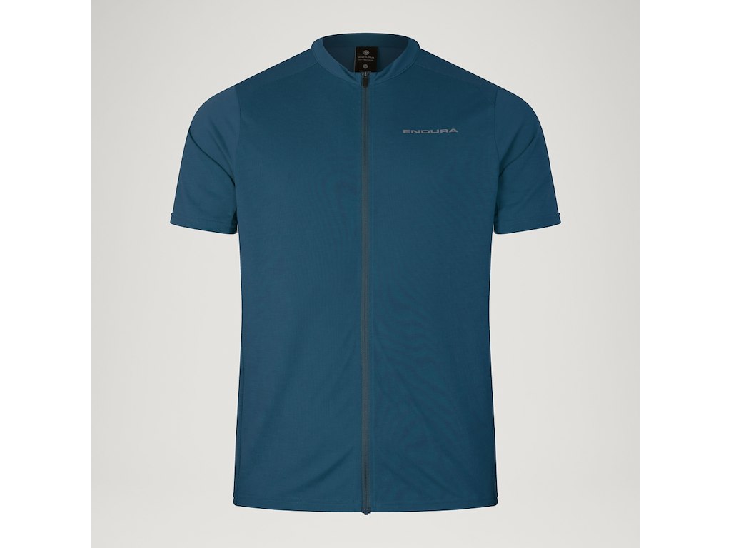 Endura - LOOP ZIPPED JERSEY - Cykeltrøje - Korte ærmer - Barra Blue - M