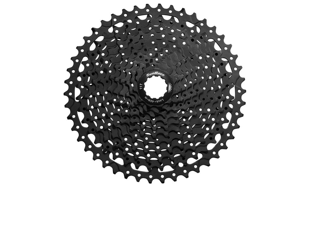 Sunrace CSMS8 - Kassette 11 gear - 11-40 tands - MTB - Til Shimano eller Sram - Sort