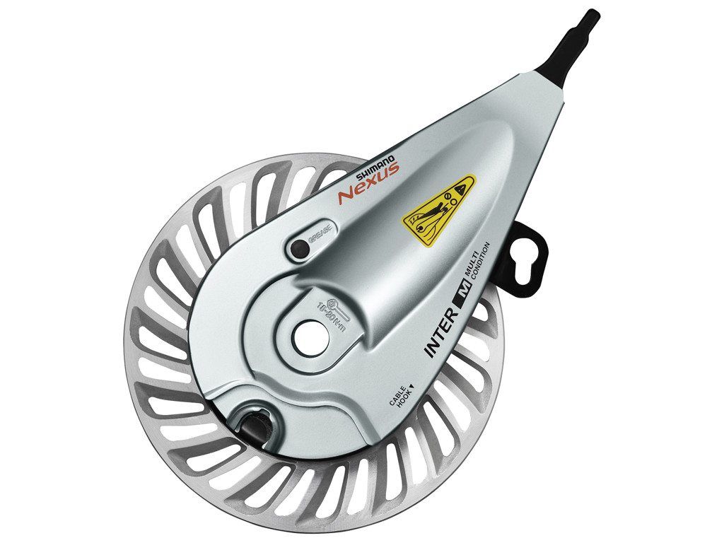 Shimano Nexus - Rullebremse Front - BR-C6000-FA - Med 4,0 mm afstandsskive