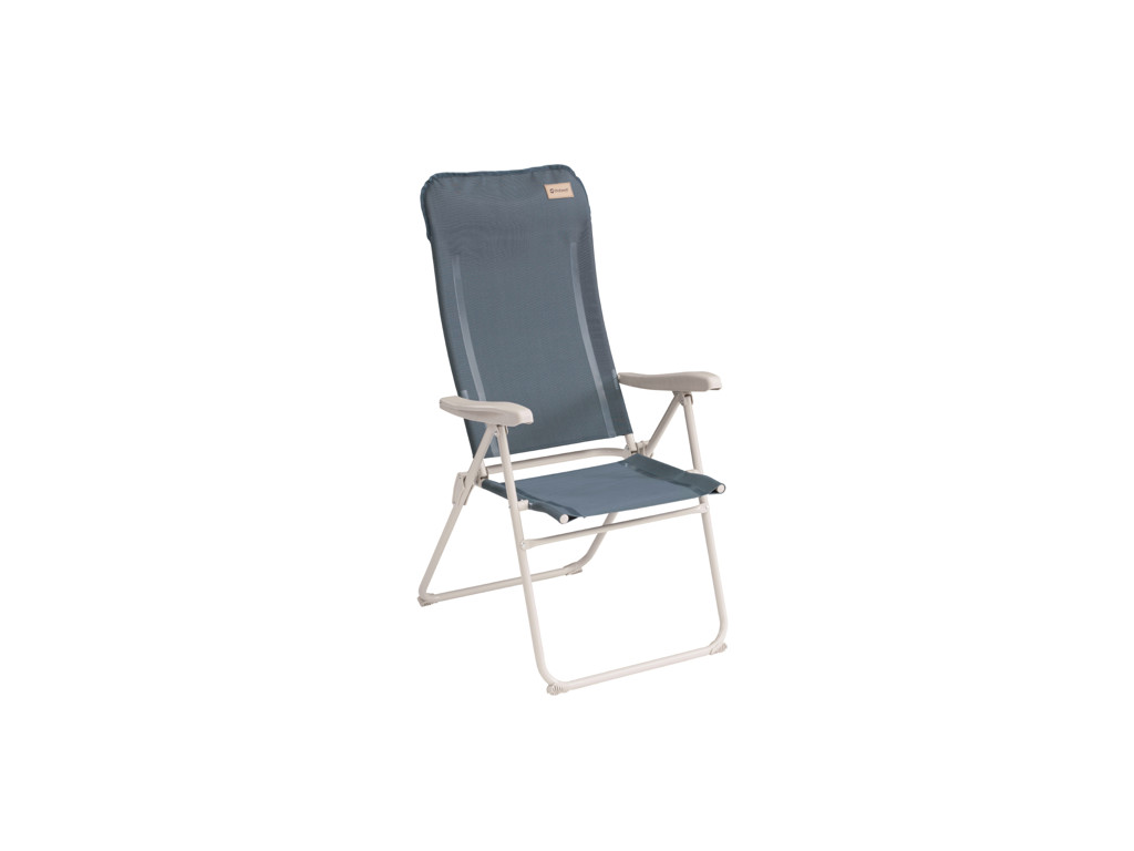 Outwell Cromer Ocean Blue - Campingstol - børstet stål - Blå