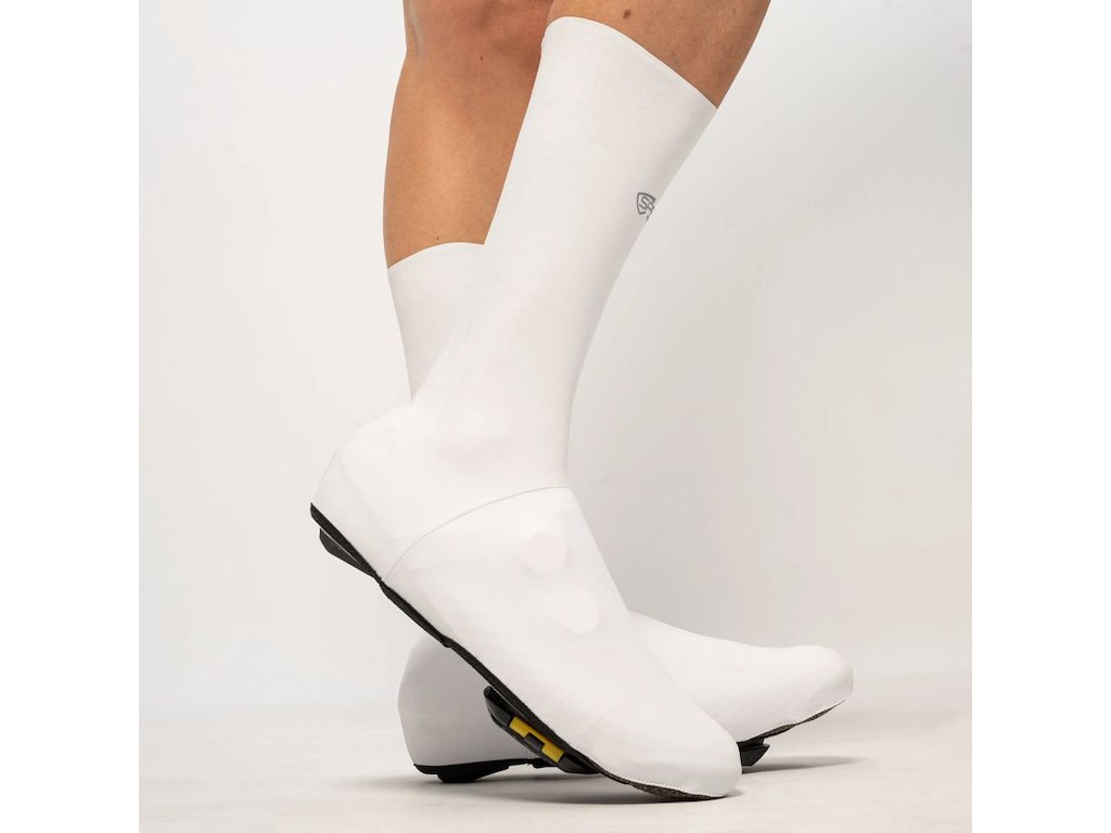 SpatzWear AQUASOKZ Long - Skoovertræk - Hvid - Str. LXL