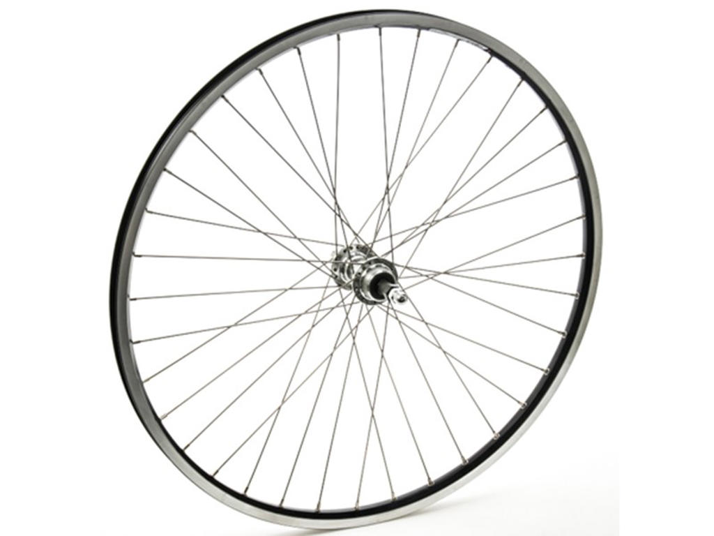 Connect Citybike Baghjul - 26x1,75 - 7 Speed -  Ryde ZAC2000 fælg - Sort/Sølv