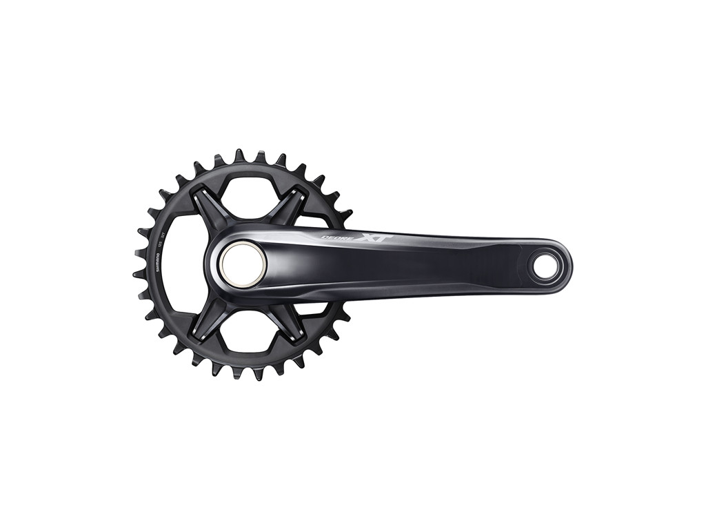 Shimano XT - Kranksæt M8100 - 1x12 gear uden klinge - 175 mm Pedalarme