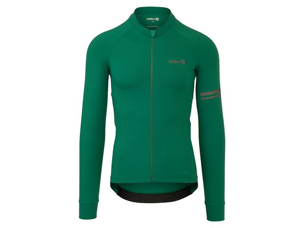 AGU Performance Solid Jersey - Cykeltrøje - Lange ærmer - Herre - Mystic Green - 3XL