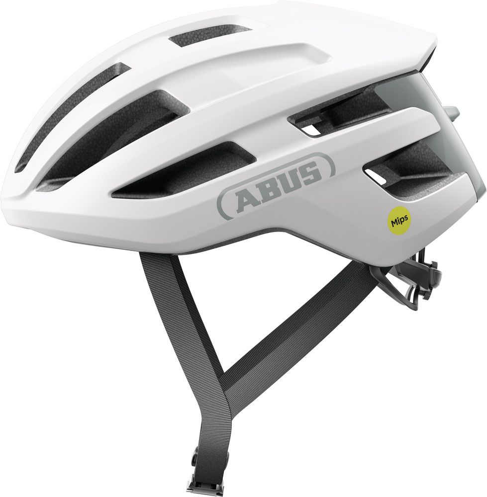 Abus PowerDome MIPS polar white cykelhjelm - Small (51-55 cm) / Hvid