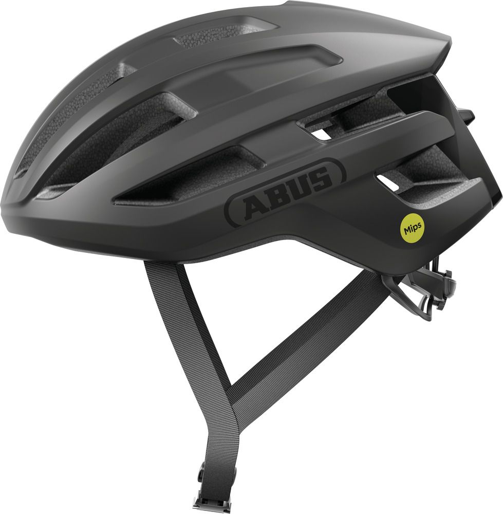 Abus PowerDome MIPS velvet black cykelhjelm - Small (51-55 cm) / Sort