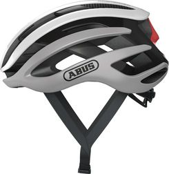 Abus airbreaker silver white cykelhjelm - Small (51-55 cm) / Hvid