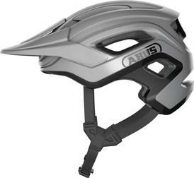 Abus Cliffhanger Ti silver cykelhjelm - Small (51-55 cm) / Grå
