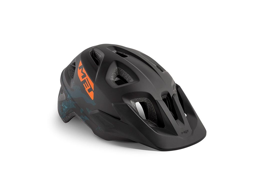 MET Cykelhjelm Eldar Black Camo/Matt - 52-57 CM