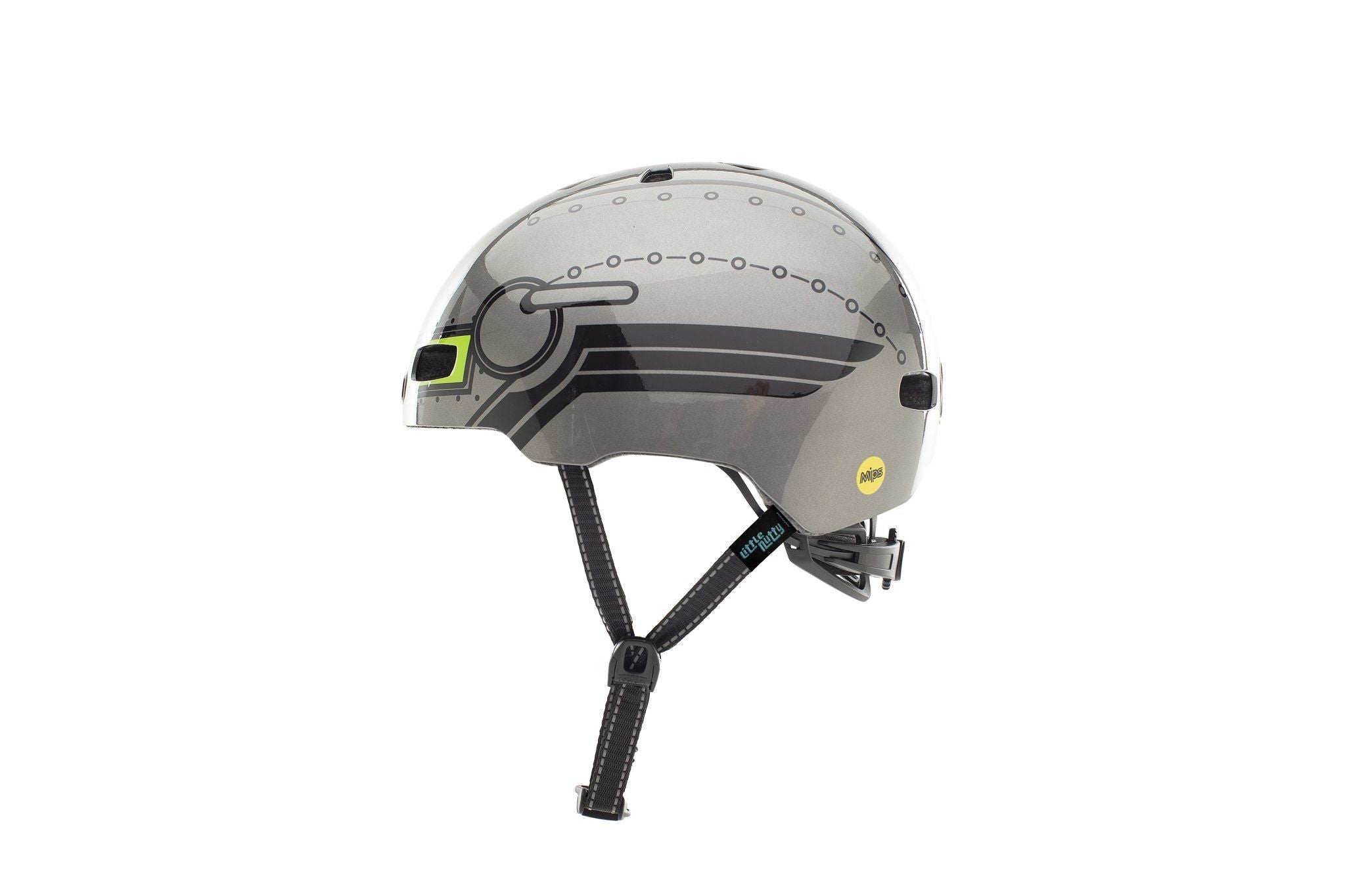 Nutcase Little Nutty Robo Boy Gloss MIPS - XS (48-52 cm)