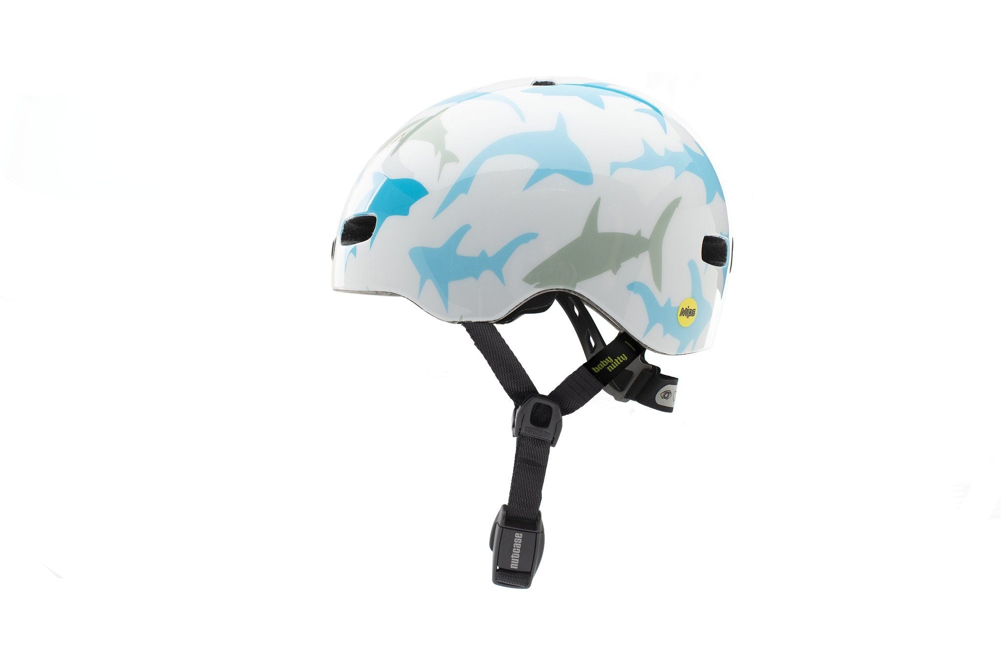 Nutcase Baby Nutty Baby Shark Gloss MIPS - XXS (48 - 52 cm)