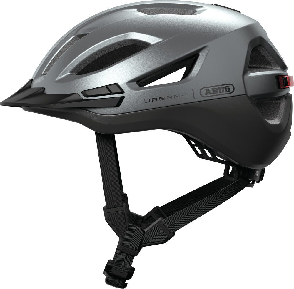 Abus Urban-I 4.0 ACE graphite silver - cykelhjelm - Small (51-55 cm)