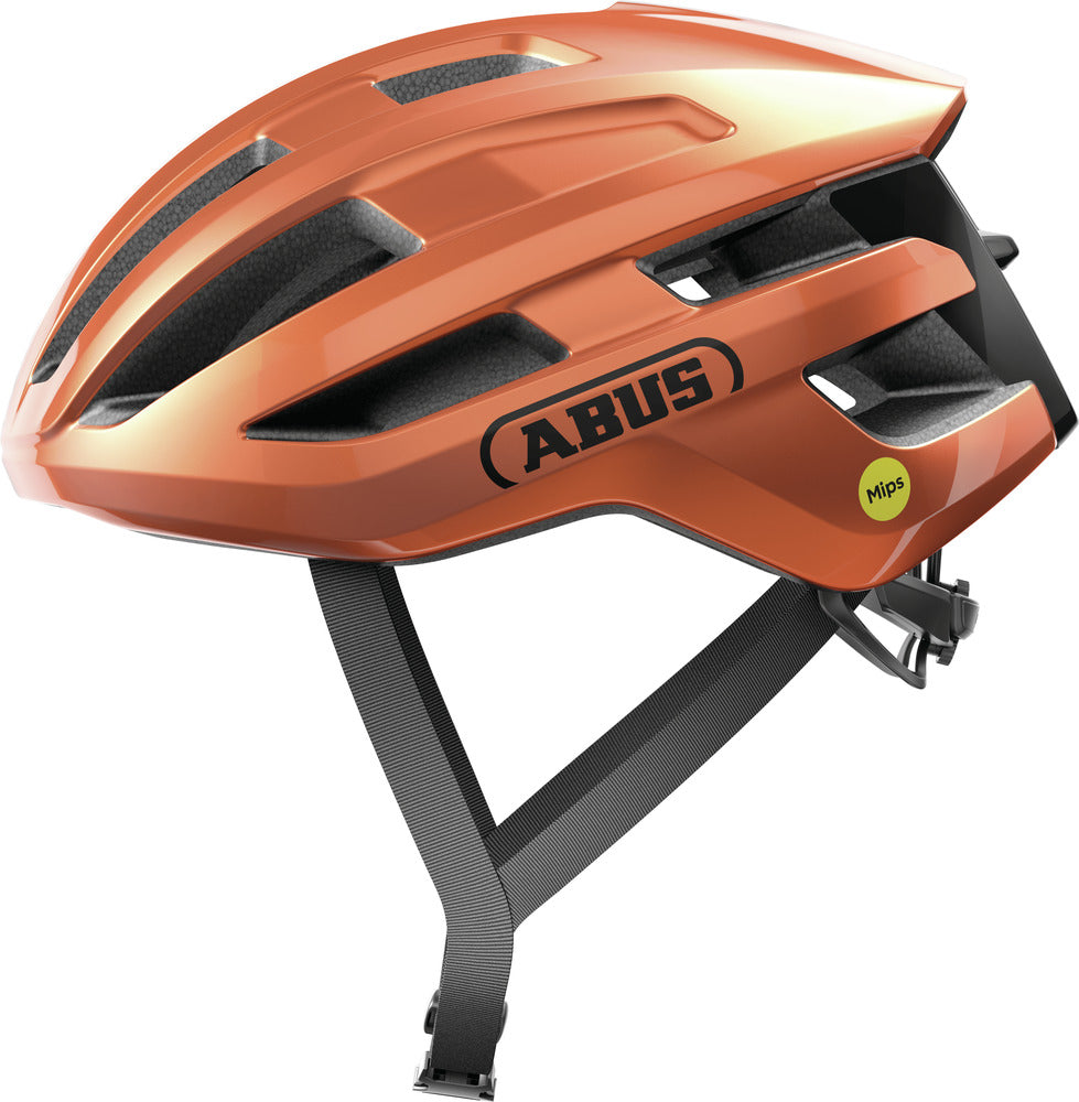 Abus PowerDome MIPS goldfish orange cykelhjelm - Small (51-55 cm)