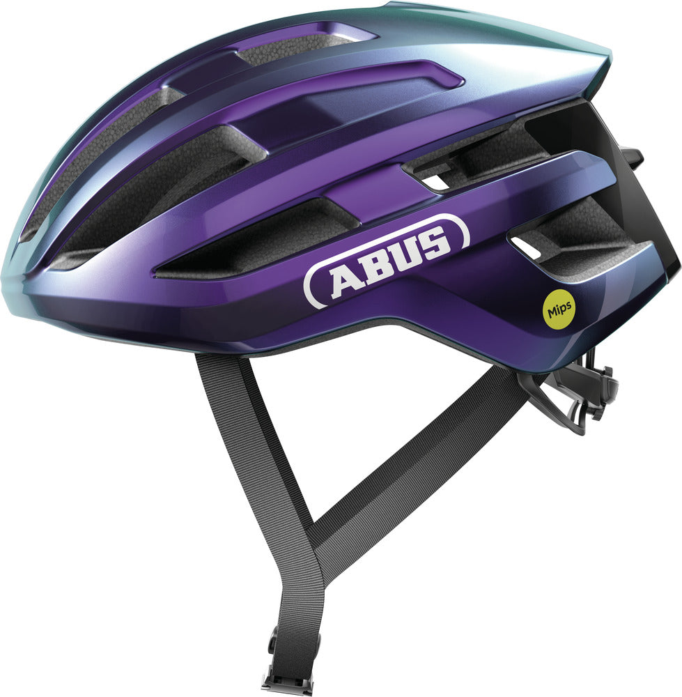 Abus PowerDome MIPS flip flop purple cykelhjelm - Small (51-55 cm)