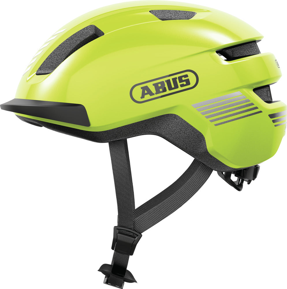 Abus PURL-Y i Signal Yellow - cykelhjelm - Small (51-55 cm)