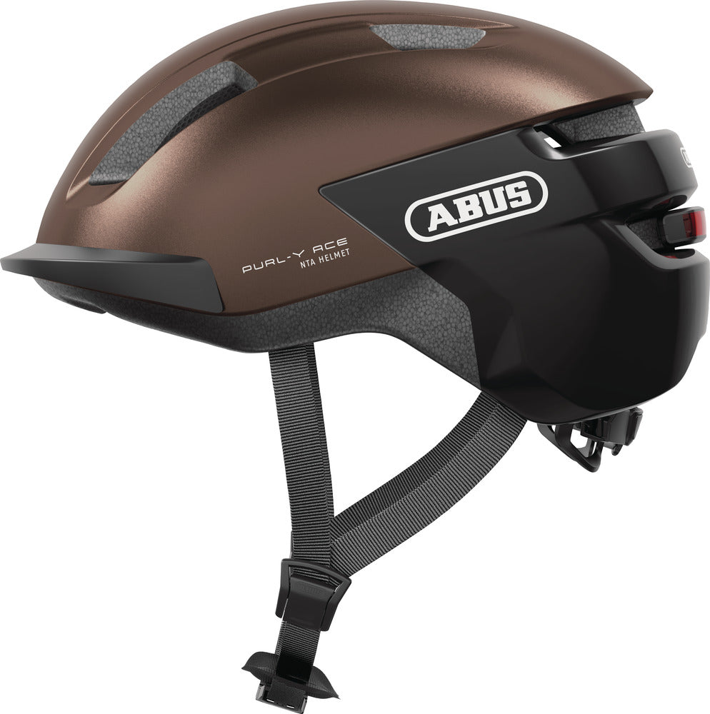 Abus PURL-Y ACE i Metallic Copper - cykelhjelm - Small (51-55 cm)