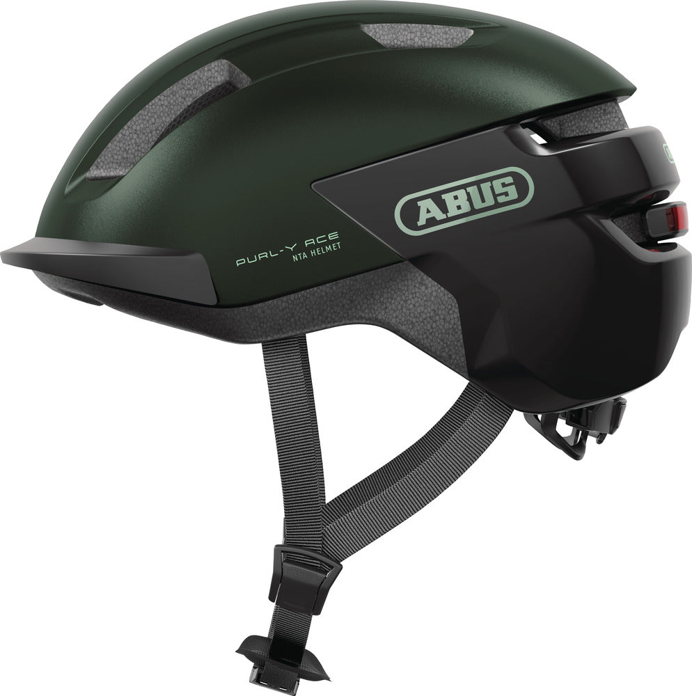 Abus PURL-Y ACE i Moss Green - cykelhjelm - Small (51-55 cm)