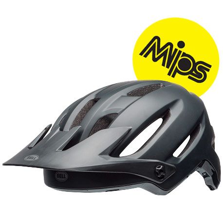 Bell 4Forty MIPS cykelhjelm fra Bell, mat-gloss sort - Small (51-55 cm)