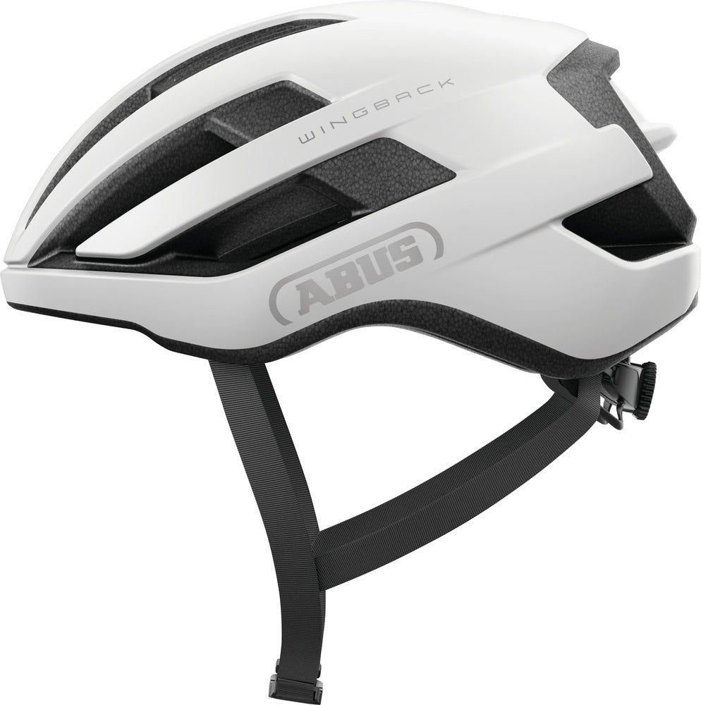 Abus WingBack polar white cykelhjelm - Small (51-55 cm)