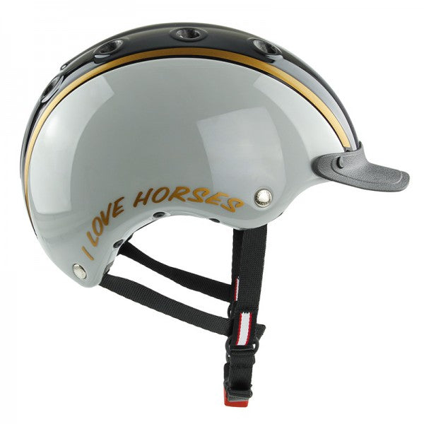 Casco Nori sand-black-copper shiny - Børnecykelhjelm - XS (50-52 cm)