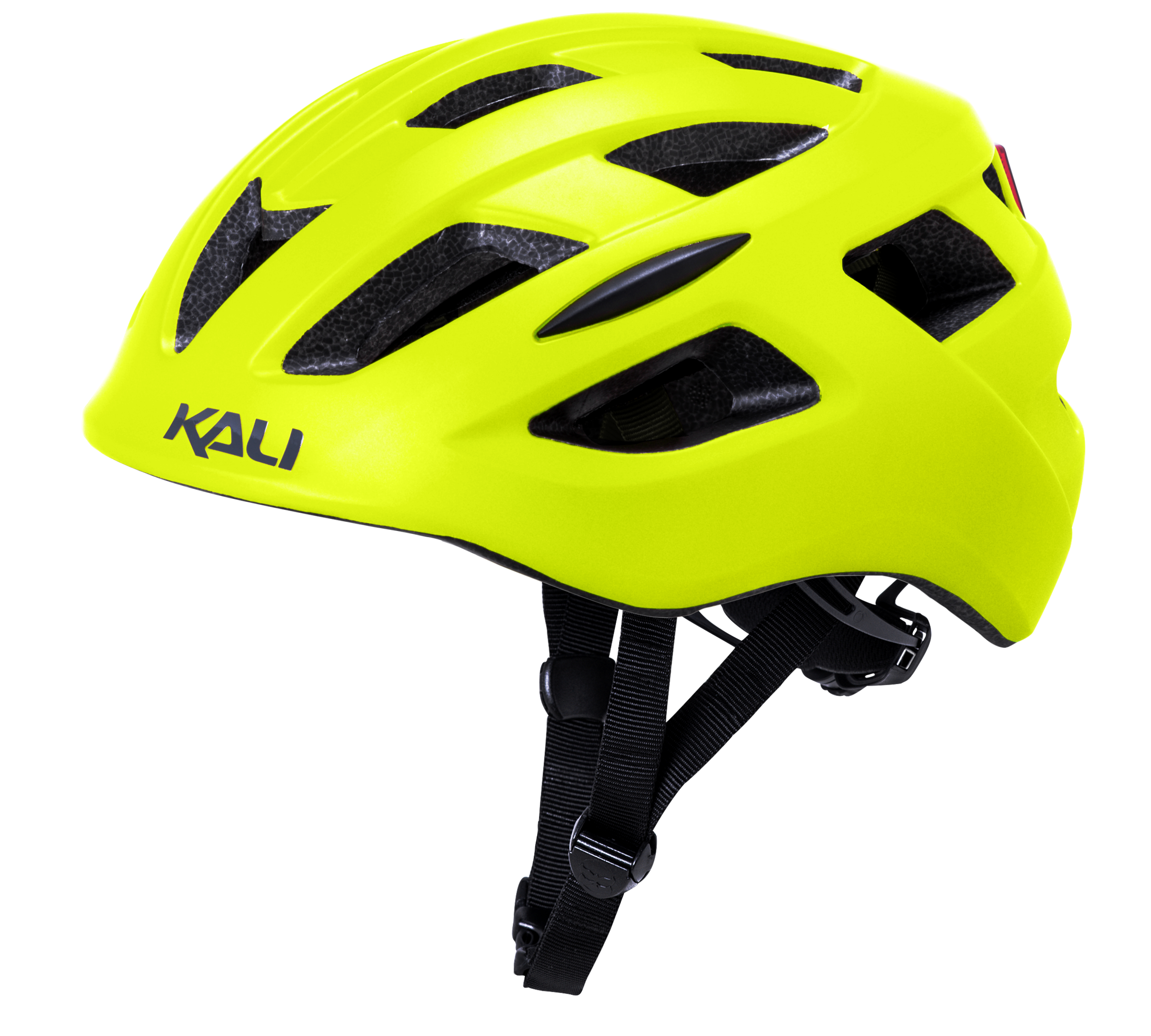 Kali Central i Gul Mat - Cykelhjelm - L/XL (58-62 cm)