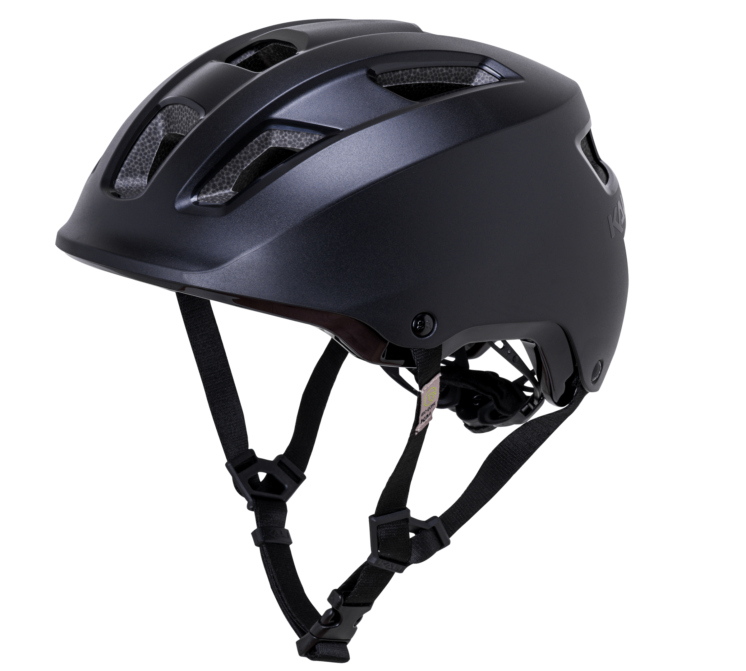 Kali Ave Sort Mat - Cykelhjelm - L/XL (58-62 cm)