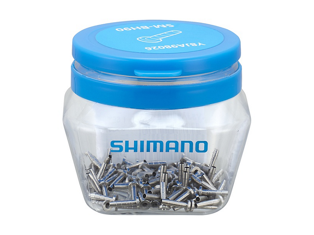 Shimano indsats til forbindelsesdel til olieslange model SM-BH90 - 100 stk.