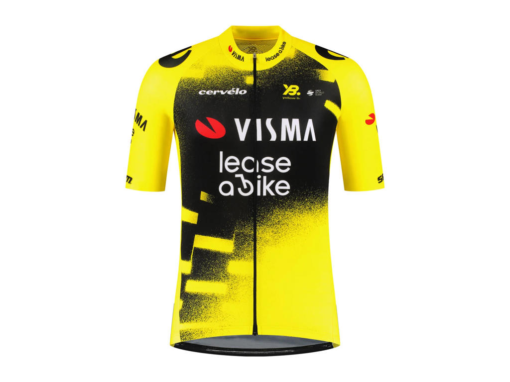 Team Visma | Lease a Bike - Cykeltrøje - Korte ærmer - Wing Beat Replica - M