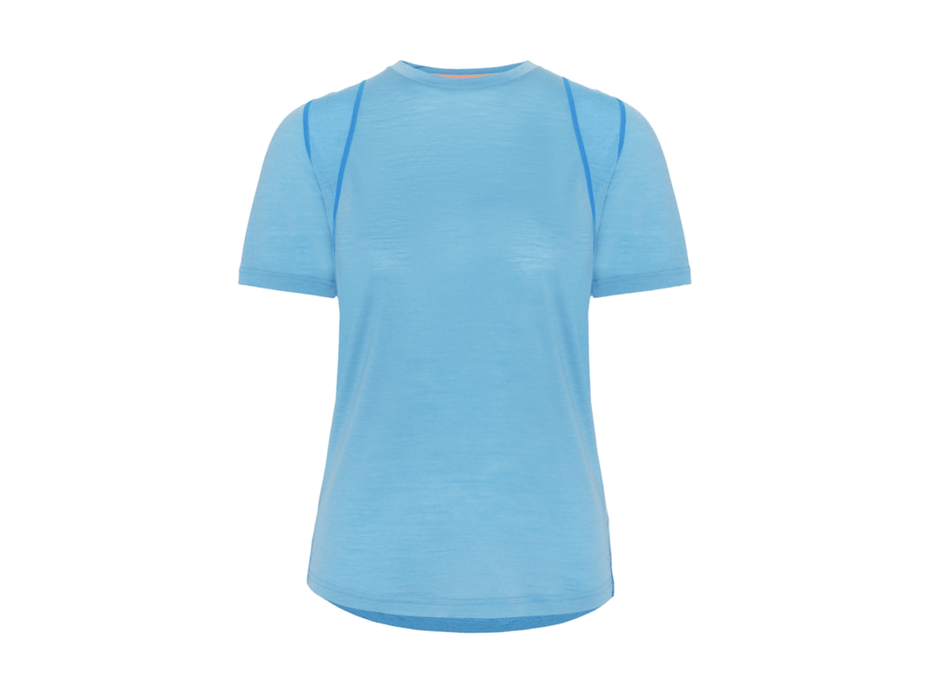 Kari Traa Embla Wool Tee - T-Shirt - Blå - Str. XL