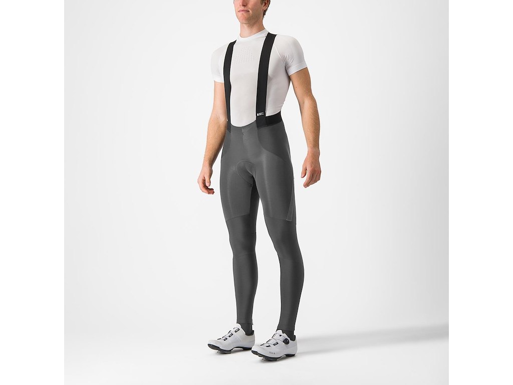 Castelli Sorpasso RoS Bibtights - Cykelhukser m/pude - Herre - Dark Gray - XL