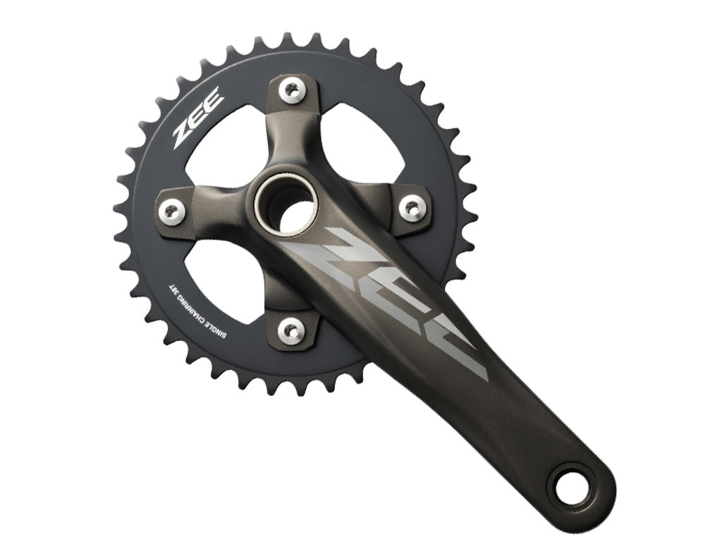 Shimano ZEE kranksæt Sort Enkelt 36 tands til 68/73mm krankboks 175mm pedalarme
