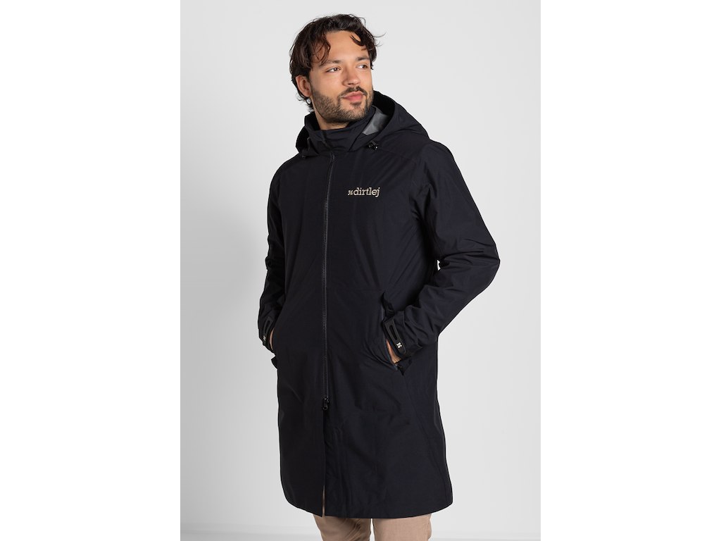 Dirtlej Weathershield Rain Coat - Jakke - Unisex - Sort - Str. L