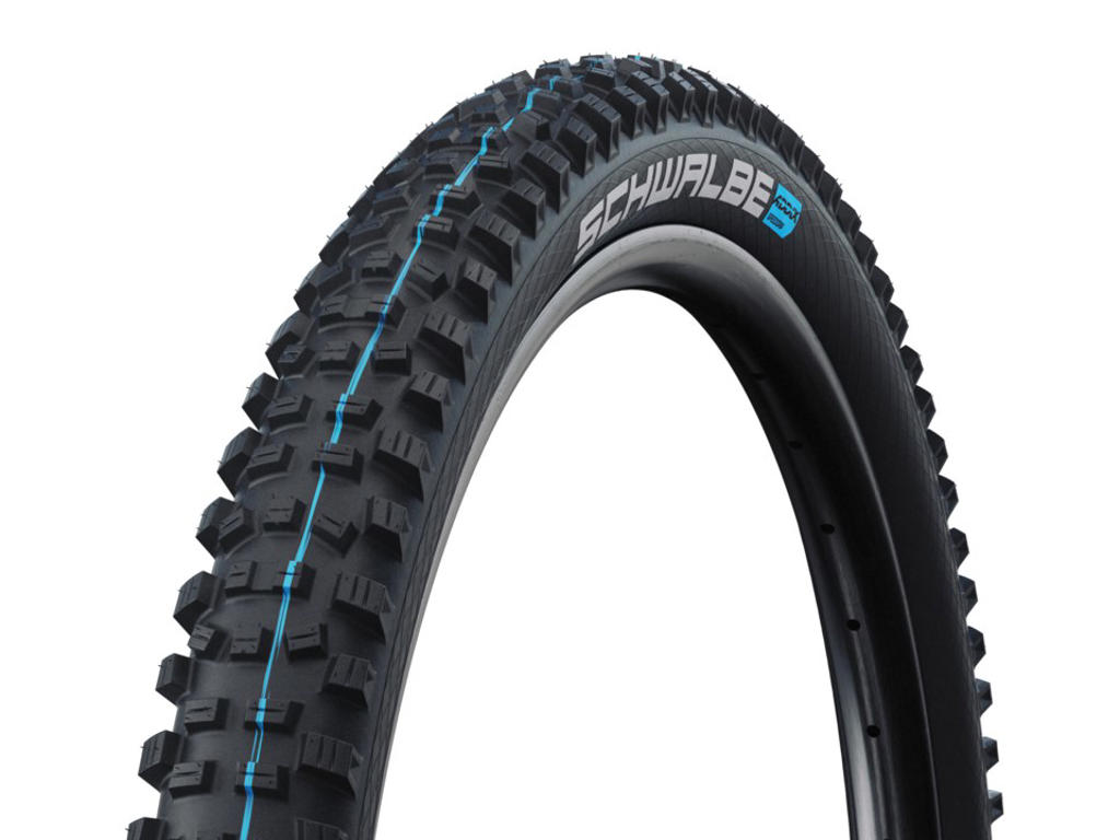 Schwalbe Hans Dampf Super Trail - Evolution Line TLE Foldedæk - 27,5x2,80 (70-584) E-25 - Sort