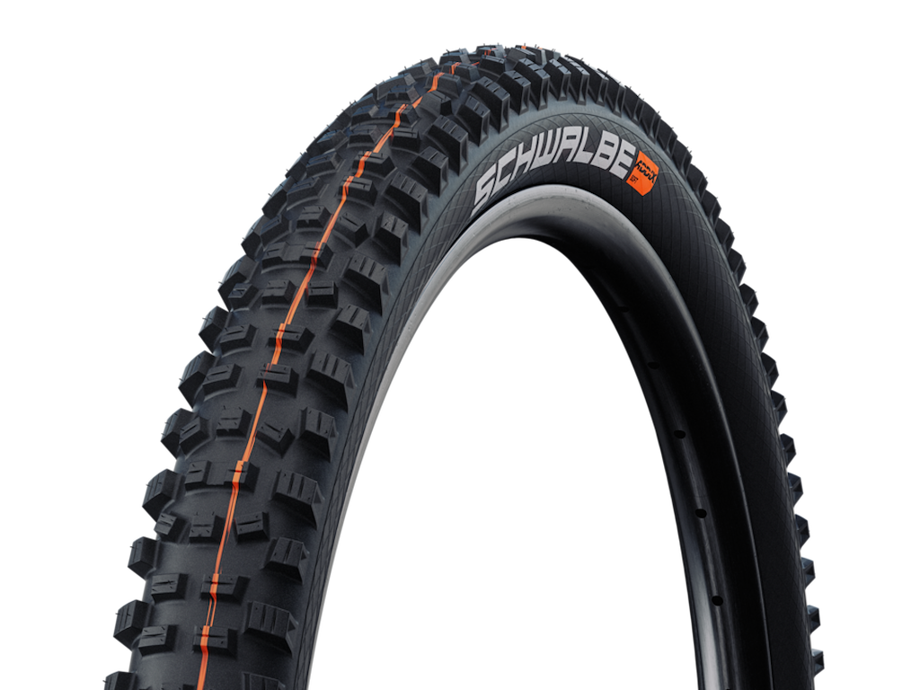 Schwalbe Hans Dampf Super Gravity TLE soft foldedæk 26x2,35 (60-559) E-25 - Sort