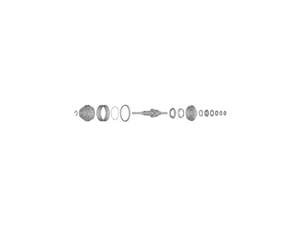 Shimano Nexus navindsats 187mm aksel til gearnav model SG-C6061-8R-8V