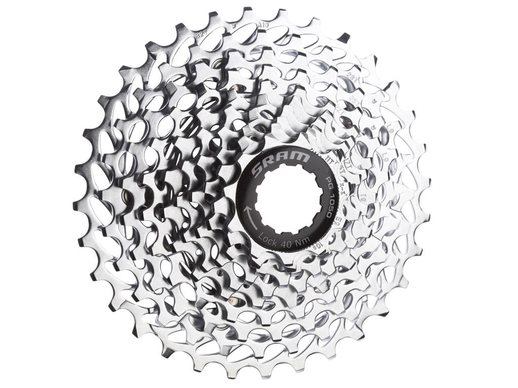 Sram PG-1050 kasette - 10 gear - 11-28 tands - X7/Rival