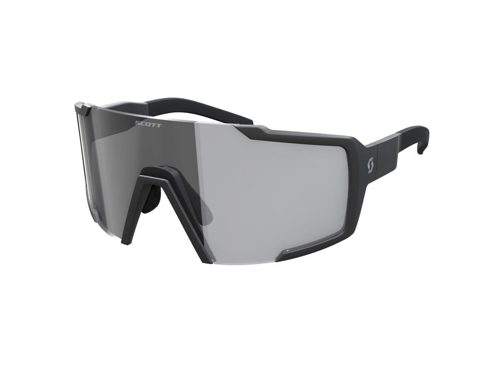 SCOTT Shield Cykelbriller Light Sensitive Sort